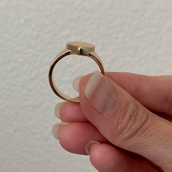 New Vanessa Mooney gold THE HEART RING - Picture 7 of 9